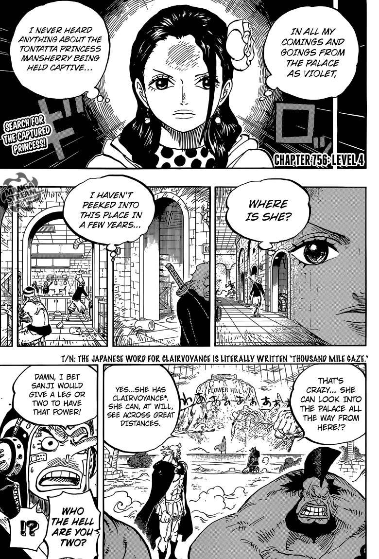 One Piece Chapter 756 4